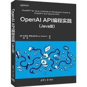 《OpenAI API编程实践(Java版)》封面